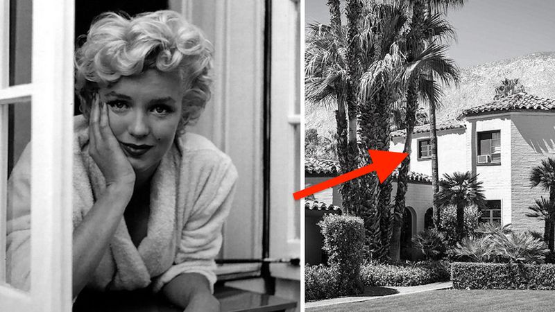 W całym swoim życiu Marilyn Monroe posiadała tylko jeden dom. Tak wyglądało jego wnętrze