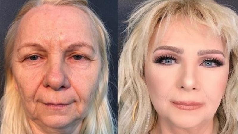 15 zdjęć, które są dowodem na to, że makijaż jest równie skuteczny co chirurgia plastyczna