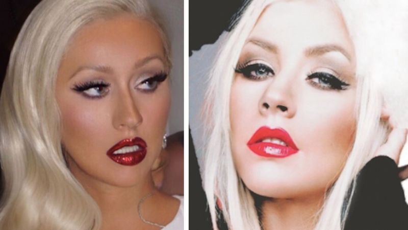 Aguilera przez lata pokazywała się tylko w mocnym makijażu. Bez niego jest jeszcze ładniejsza