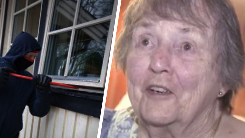 Złodziej przestraszył się 91-latki, która przeszkodziła mu we włamaniu. Uciekł, gdy ją zobaczył