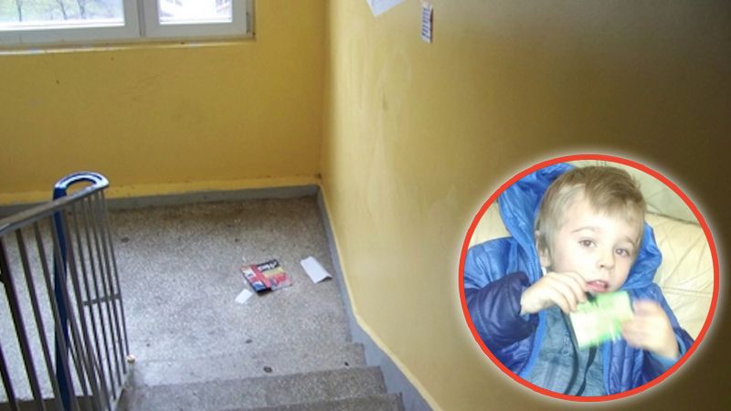 Policja znalazła matkę porzuconego na klatce schodowej Dominika. Zostawiła go celowo