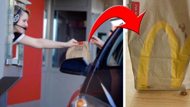 Pojechali do McDonald’s po śniadanie. Gdy otworzyli torbę z posiłkiem, zaczęli krzyczeć