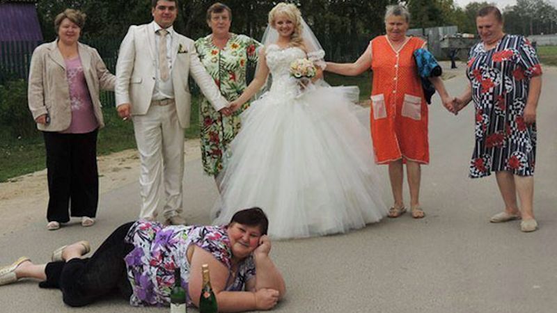 25 nietuzinkowych zdjęć z rosyjskich ślubów. Ten kraj to stan umysłu