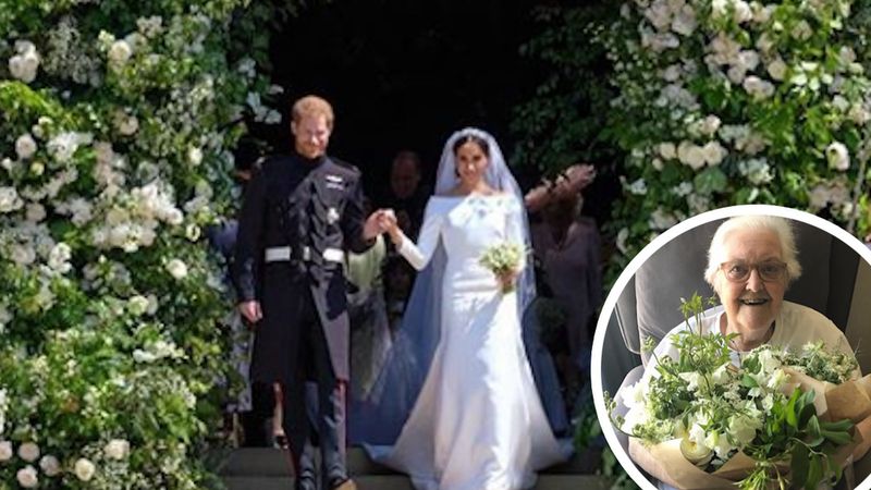 Meghan i Harry przekazali kwiaty zdobiące kaplicę w dniu ich ślubu w szczególne miejsce