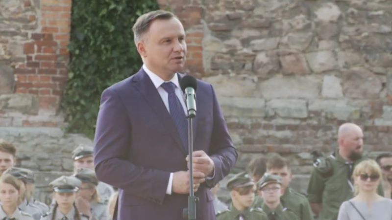 Andrzej Duda wygłosił mocne przemówienie. Wypowiedział się o programie 500+