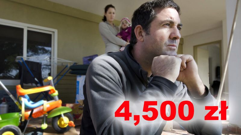 42-letni Michał zarabia 4,500 zł miesięcznie. Ledwo wystarcza mu na utrzymanie rodziny