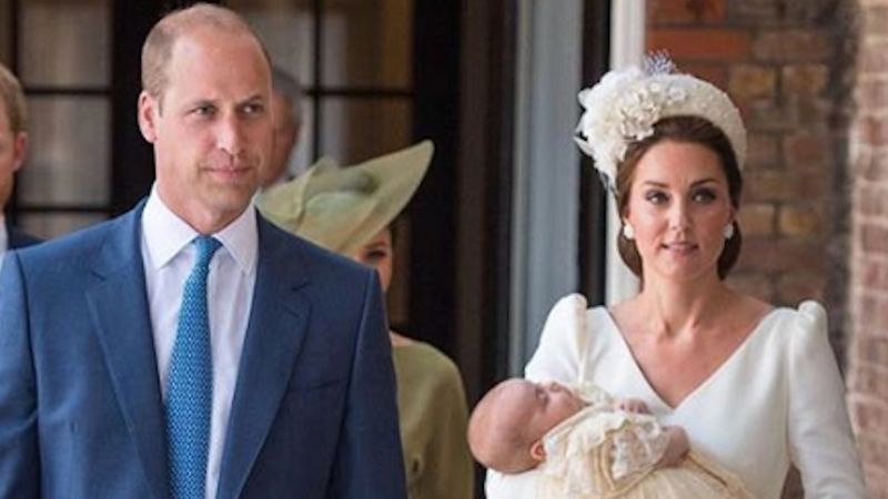 William i Kate po raz pierwszy pokazali się publicznie z trójką dzieci. Louis jest obłędny