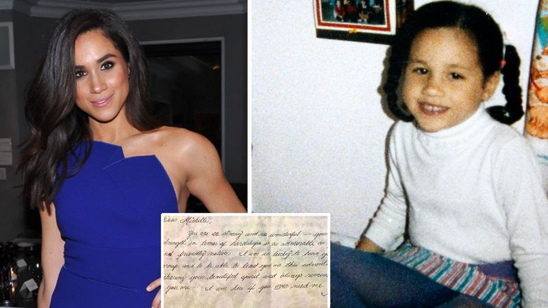 Meghan napisała list do koleżanki, gdy była mała. Jego treść zdradza jej prawdziwą osobowość
