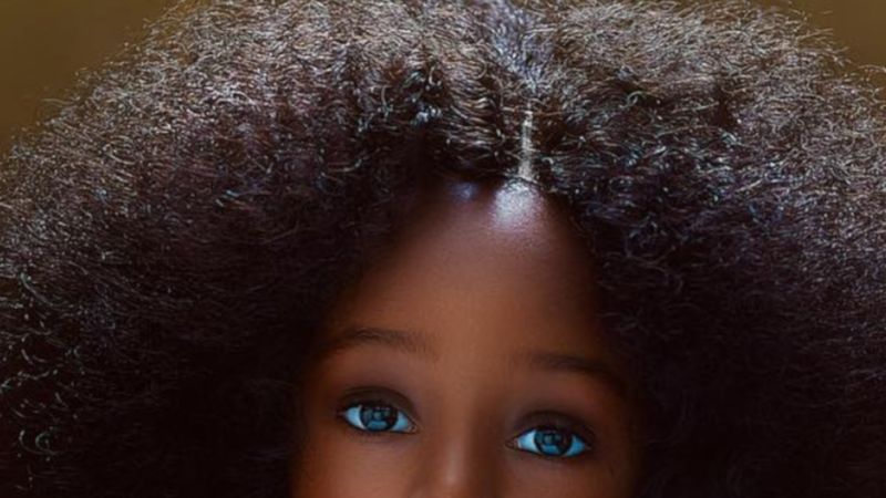 5-latka z Nigerii okrzyknięta najpiękniejszą dziewczynką świata. Mała wygląda zjawiskowo
