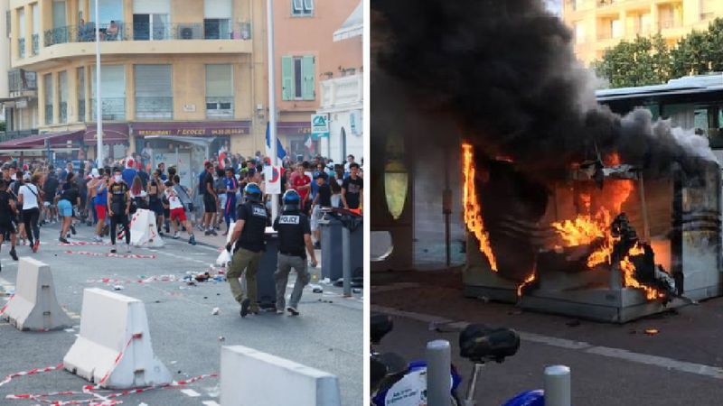 Zamieszki we Francji po wygranej MŚ. Płonęły samochody i ginęli ludzie