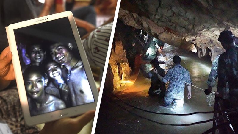 Przez 9 dni nie dawali żadnych oznak życia. 12 chłopców i trenera odnaleziono w jaskini
