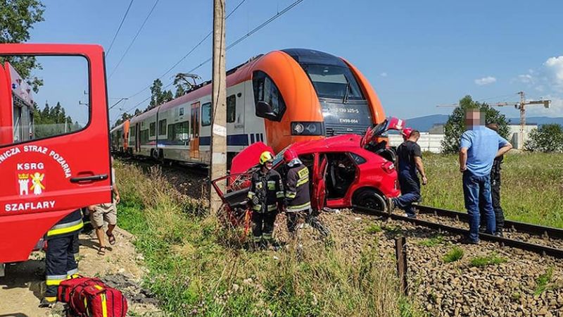 Przesłuchano egzaminatora, który zdążył wybiec z samochodu, w czasie gdy nadjeżdżał pociąg