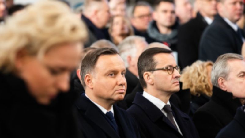 Wielu nie spodobało się to, jak potraktowano Dudę w czasie pogrzebu Pawła Adamowicza