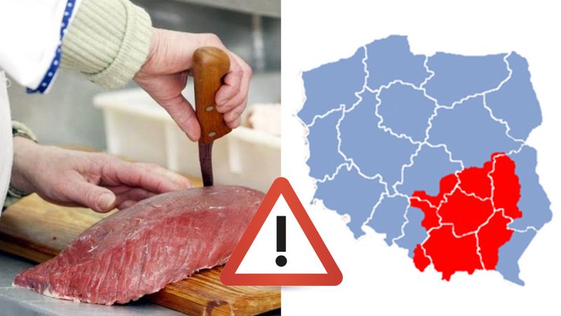 Mieszkańcy małopolscy powinni być ostrożni. Dwie tony chorego mięsa trafiło do sklepów!