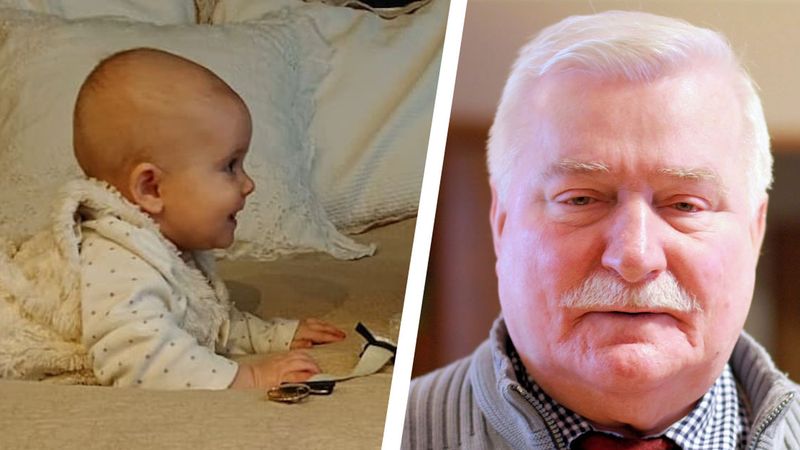 Wnuczka Wałęsy przeszła już operację serca. „Bałem się, że wydarzy się coś złego”