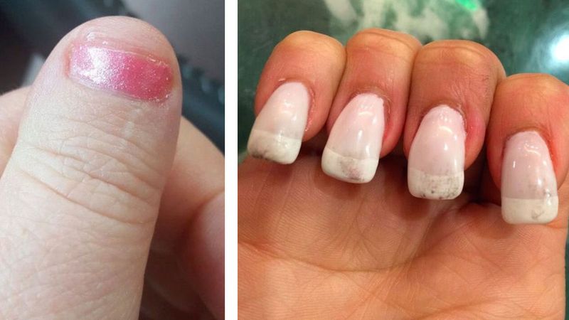 13 tragicznych manicure’ów. Klientki miały ochotę szybko się tego pozbyć