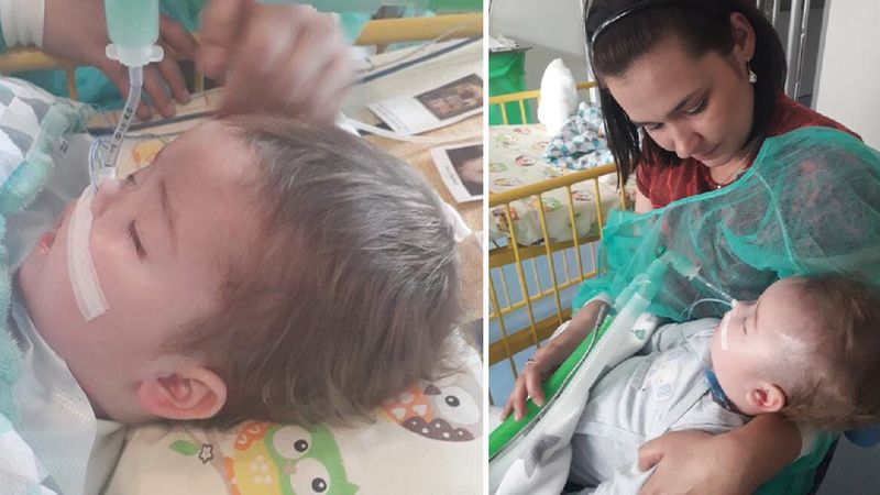 11-miesięczny Szymonek nie żyje. „Szpital nie pozwolił mamie ratować synka”