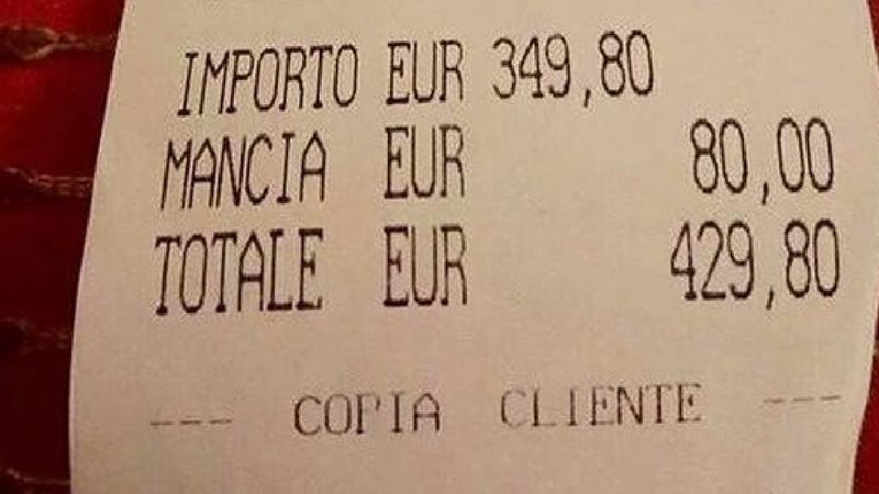 Zapłaciły aż 430 euro za spaghetti i wodę. Właściciel restauracji śpiesznie tłumaczy