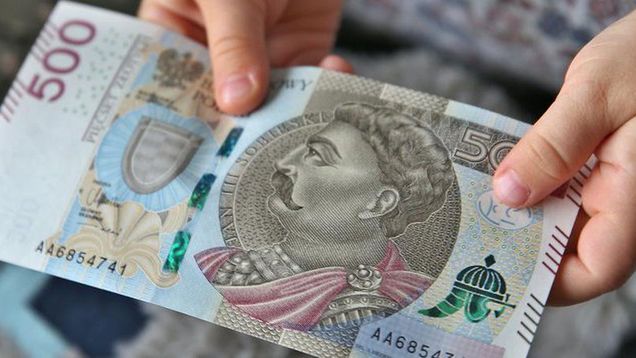 banknoty 500 zł