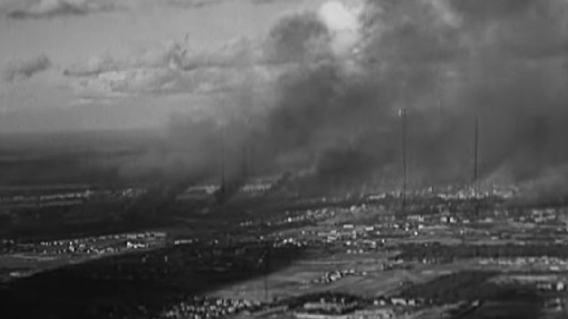 Dramat Warszawy podczas II wojny światowej. To nagranie obrazuje koszmar mieszkańców stolicy