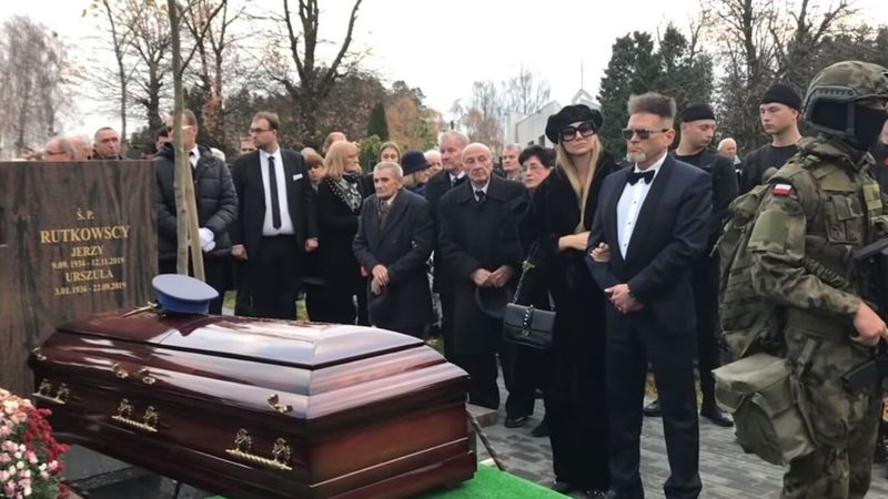 Rutkowski pochował ojca