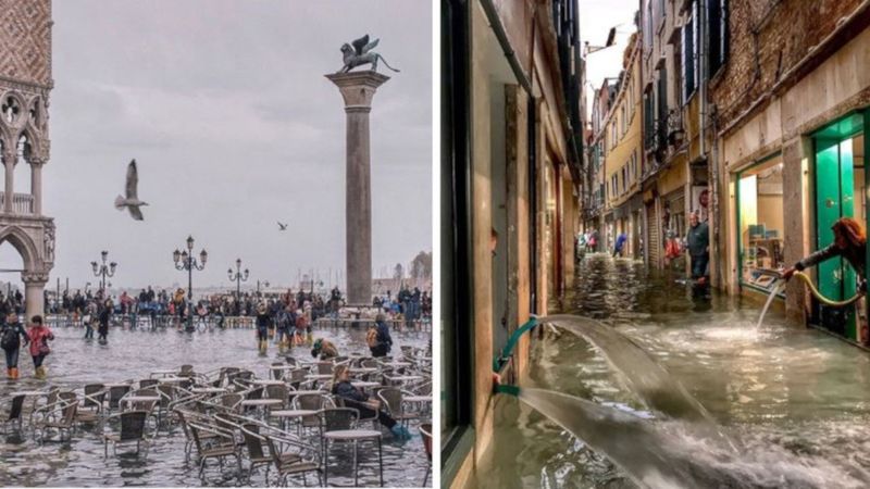 Na Wenecję idzie kolejny przypływ! Wenecjanie szykują się na najgorsze