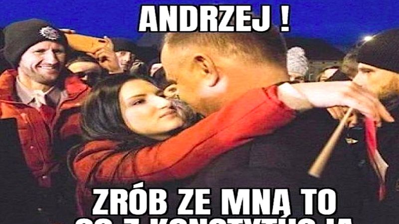 Memy z Andrzejem Dudą i jego rzekomą kochanką podbijają Internet! Jolka nie daje za wygraną