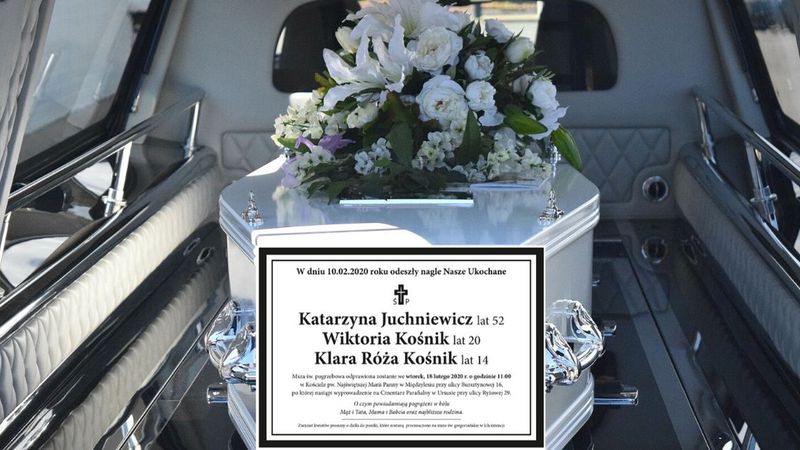 Pogrzeb ofiar wypadku w Bukowinie