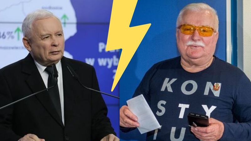 Wałęsa kontra Kaczyński
