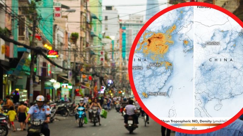 Kwarantanna oczyściła Chiny z zanieczyszczeń