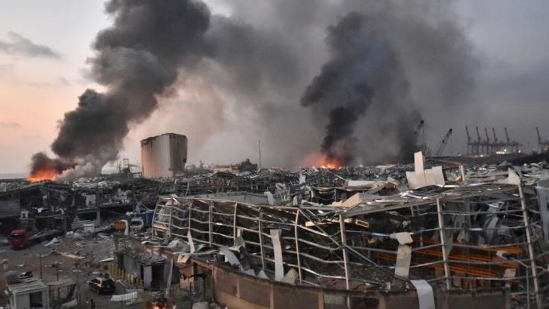 Eksplozja w Bejrucie. Jedna z teorii spiskowych zakłada walizkową bombę atomową