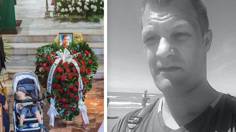 Pogrzeb Marcina Kolczyńskiego. Pożegnanie bohatera, który uratował obce dzieci