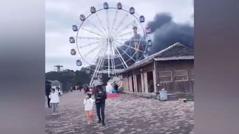 Horror w wesołym miasteczku. Wybuch pożar, w którym zginęło 13 osób