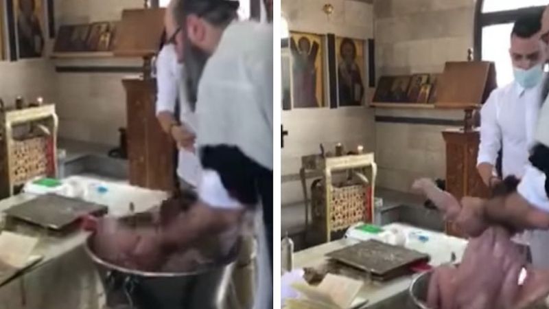 Kontrowersyjny chrzest na Cyprze