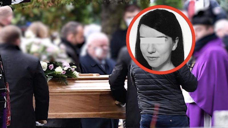 Pogrzeb 36-letniej Jagny z Rokitek