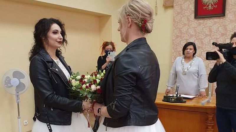 pierwszy lesbijski ślub w Polsce