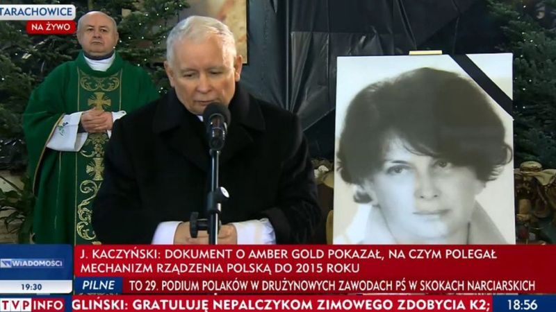Mocne słowa Kaczyńskiego na mszy za matkę. „Atakuje nasz kraj, ojczyznę, naród”