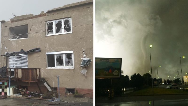 Tornado w Czechach dokonało gigantycznych zniszczeń! „Pół wsi zniknęło”