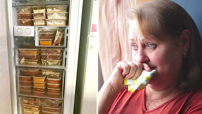 Kobieta regularnie zapełnia lodówkę posiłkami. Została za to krytykowana w sieci