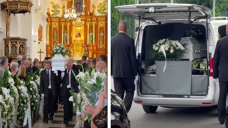 Pogrzeb Marzeny i małej Kornelki z Daleszyc. Padły mocne słowa z ust księdza
