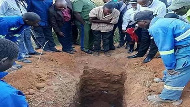 pastor zginął zakopany żywcem