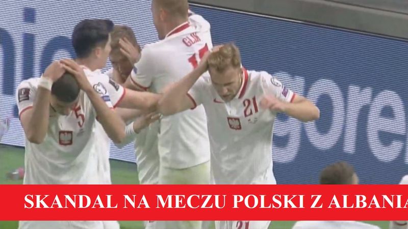 Skandal podczas meczu Albania-Polska. Dziennikarz pokazał, czym NAPRAWDĘ rzucano