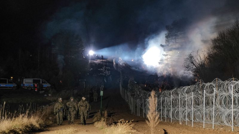 niestabilna sytuacja na granicy polsko-białoruskiej
