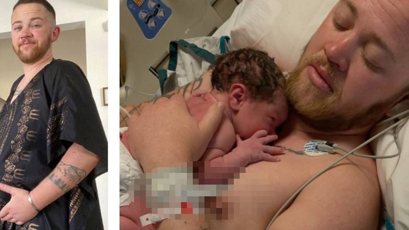 Transpłciowy mężczyzna urodził syna. W szpitalu mocno denerwowała go jedna rzecz
