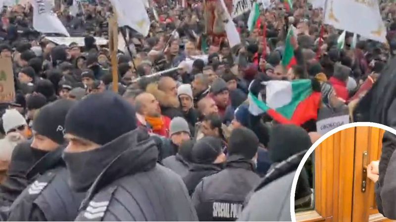 protesty w bułgarii