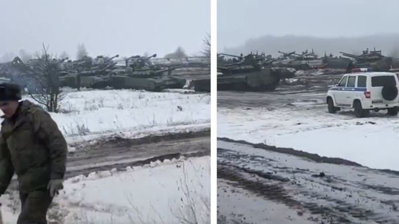 Wojsko przy granicy białorusko-ukraińskiej. Zdjęcia satelitarne budzą niepokój