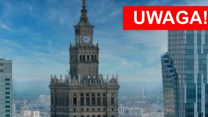 Alarmy bombowe w Warszawie