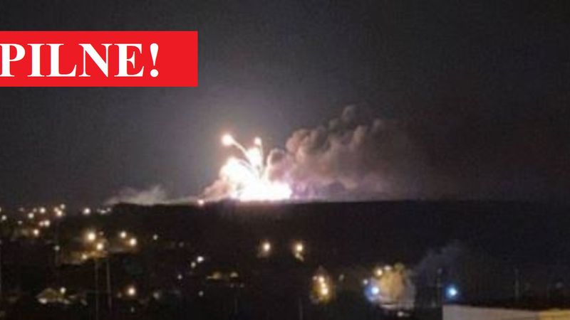 eksplozja niedaleko Biełogrodu w Rosji