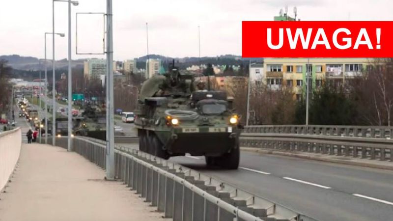 Pojazdy wojskowe na polskich ulicach