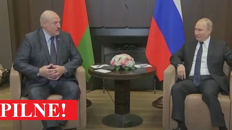 Łukaszenka rozmawiał z Putinem
